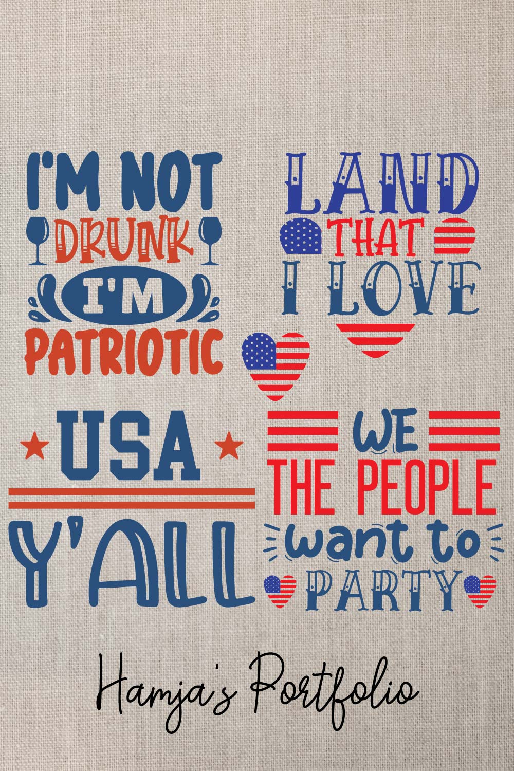 America typograghy svg pinterest preview image.