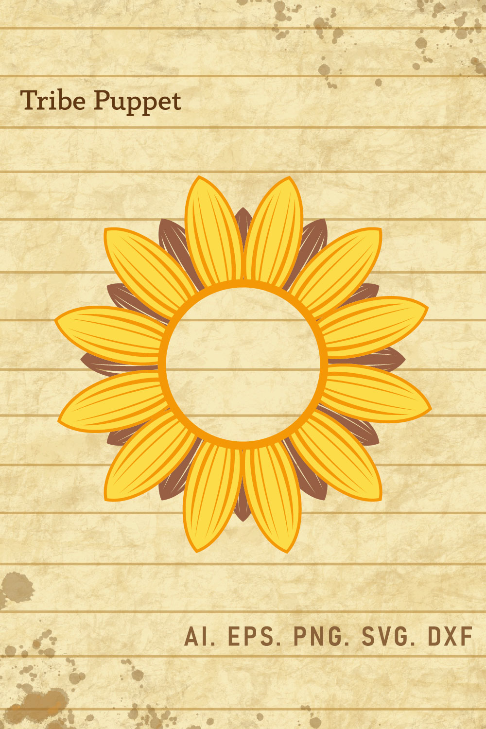 Sunflower 15 pinterest preview image.