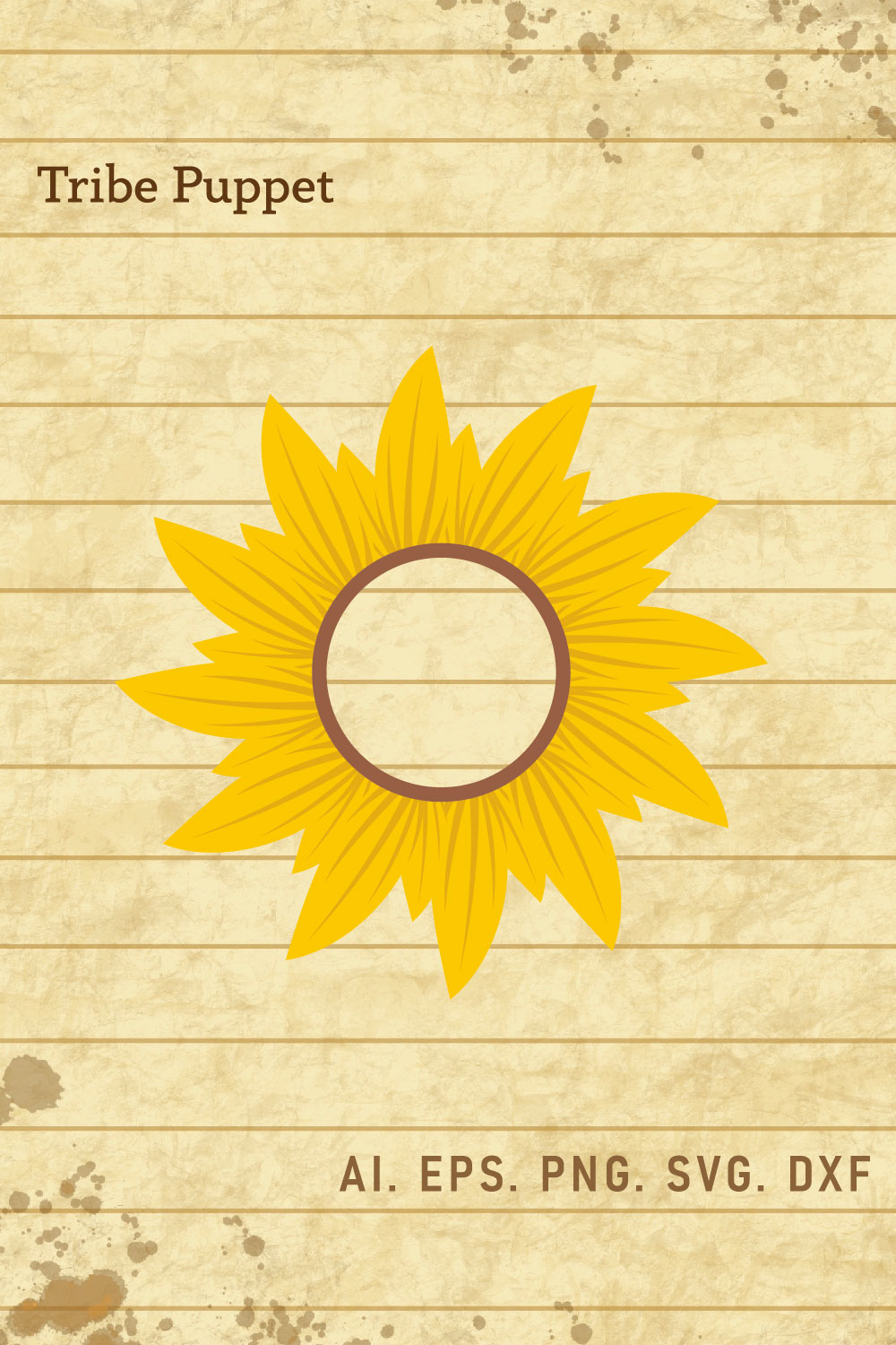 Sunflower 13 pinterest preview image.