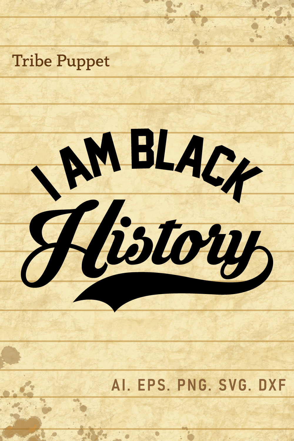 Black History pinterest preview image.