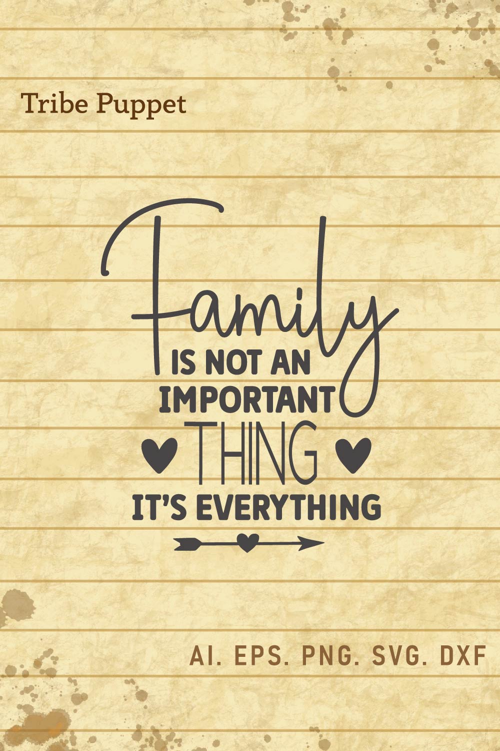 Family Quotes pinterest preview image.