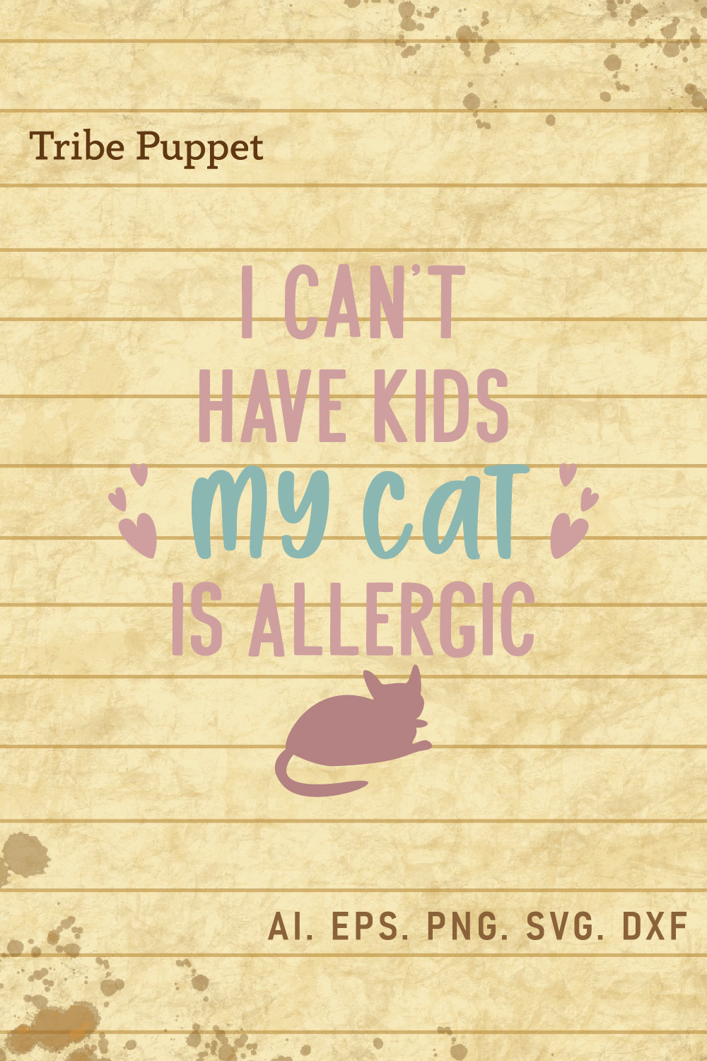 Cat Quotes pinterest preview image.