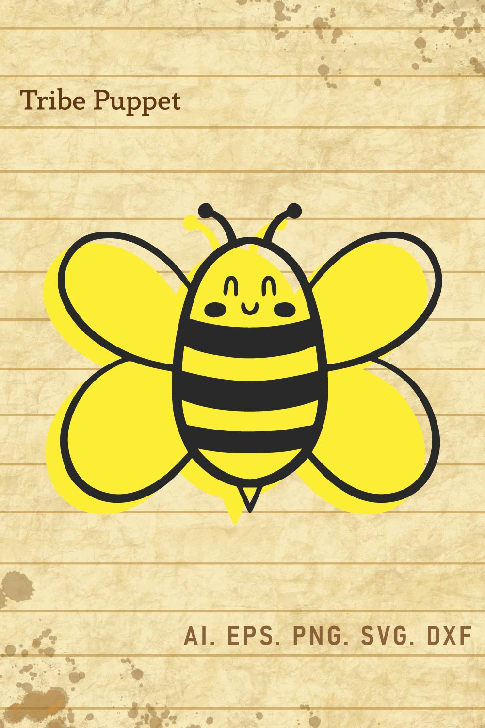 Bee Design pinterest preview image.