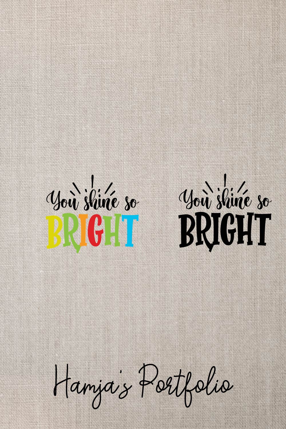 Your Sine Is Bright Vector pinterest preview image.