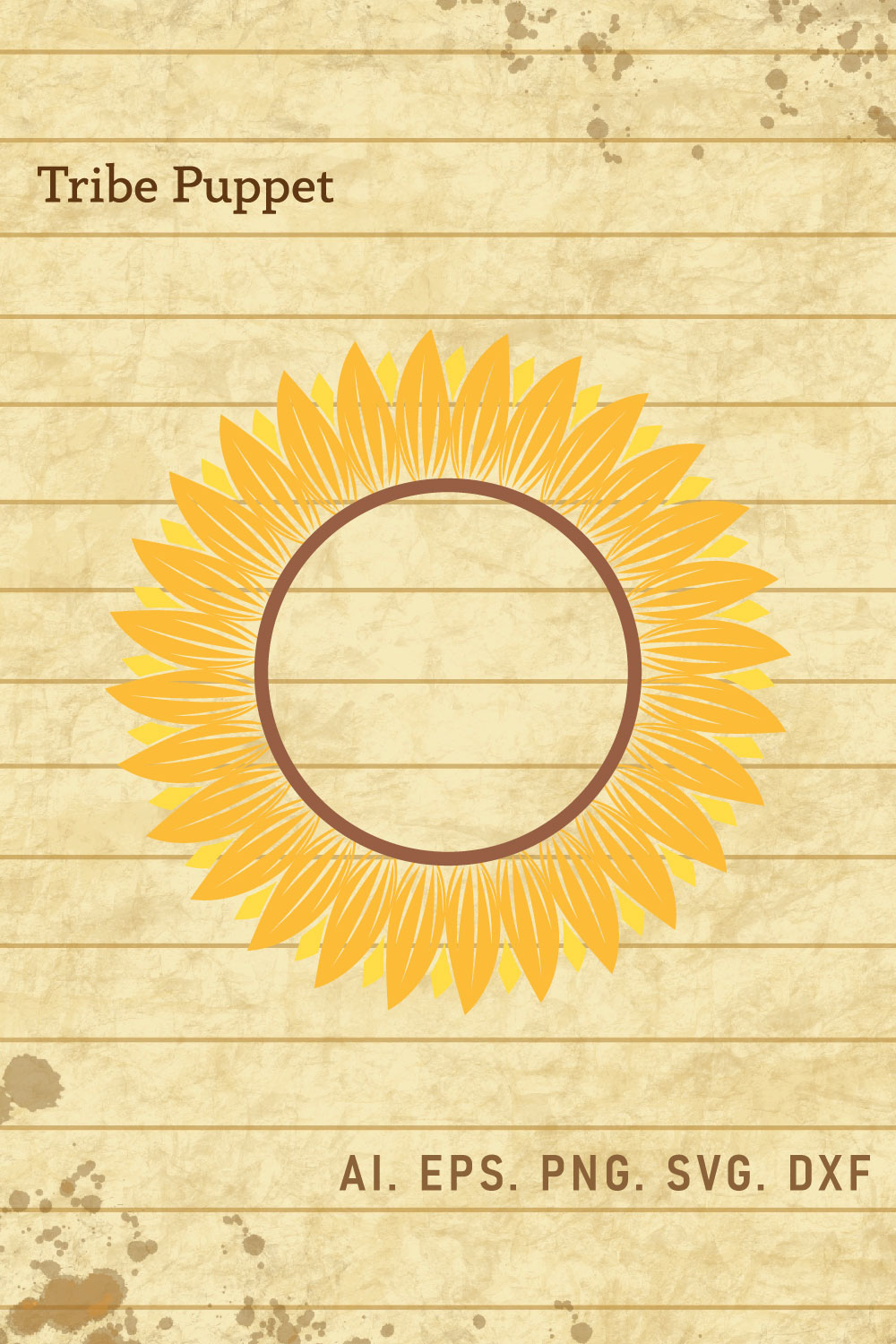 Sunflower 30 pinterest preview image.