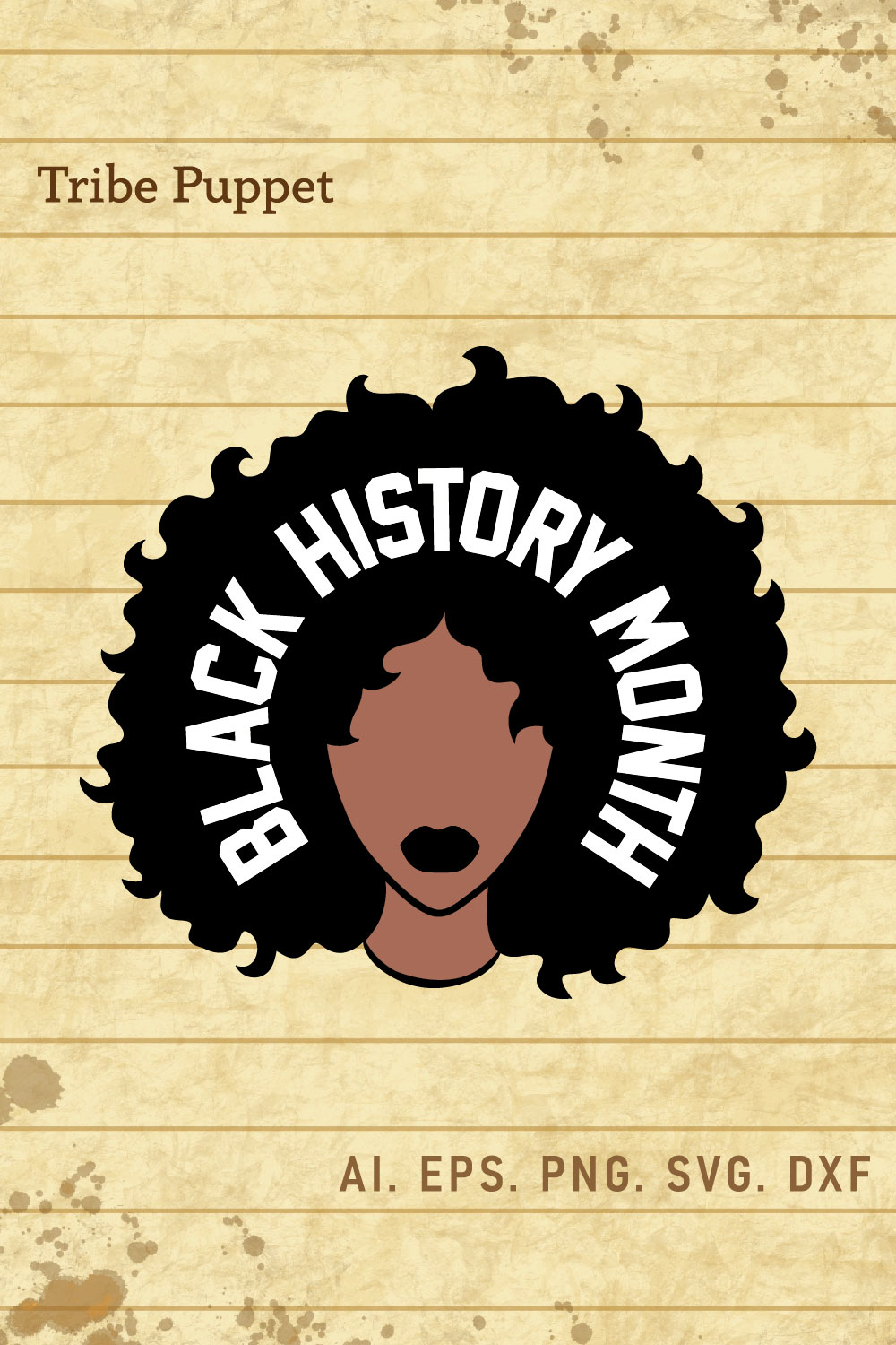 Black History pinterest preview image.