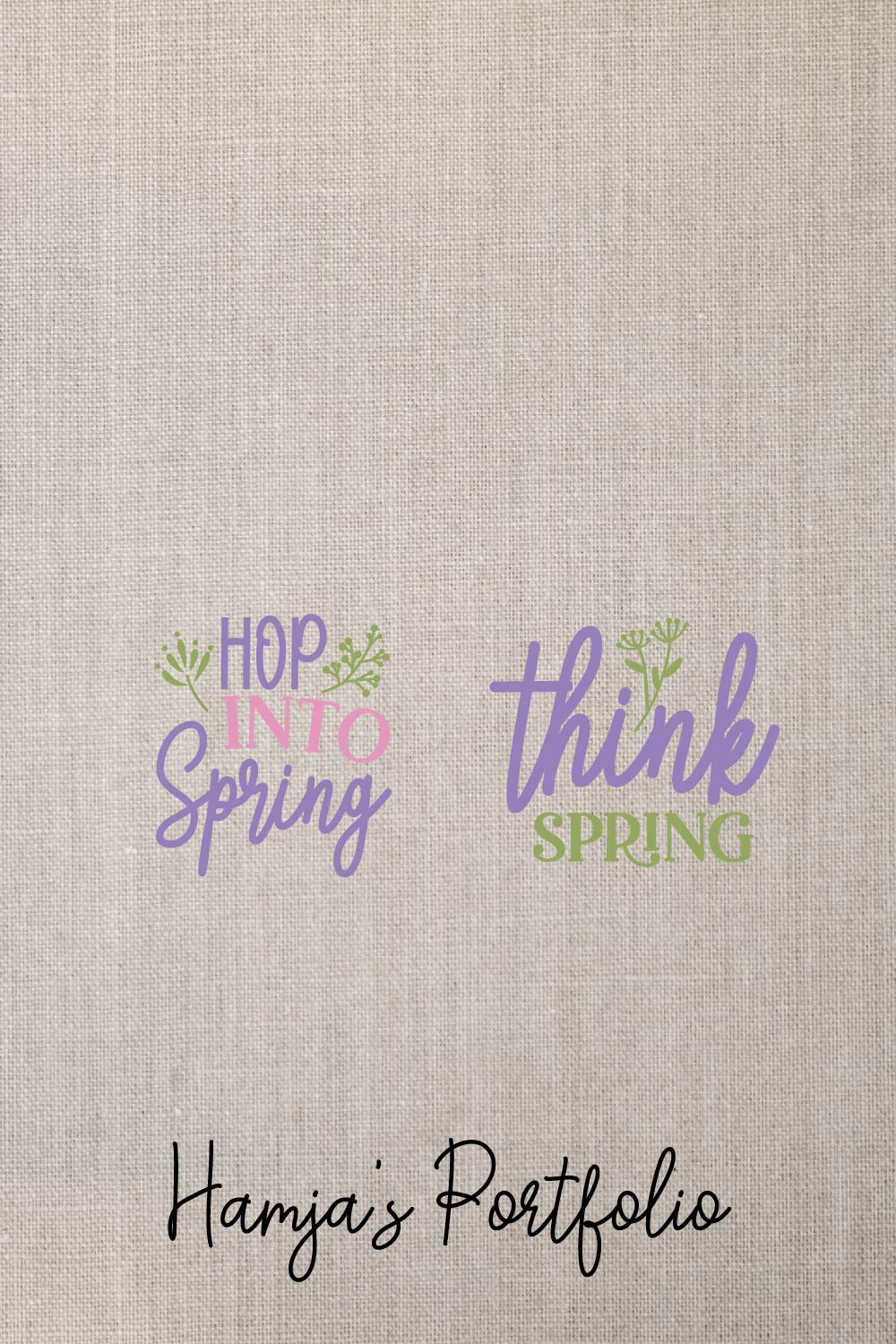 Spring Vector Svg pinterest preview image.