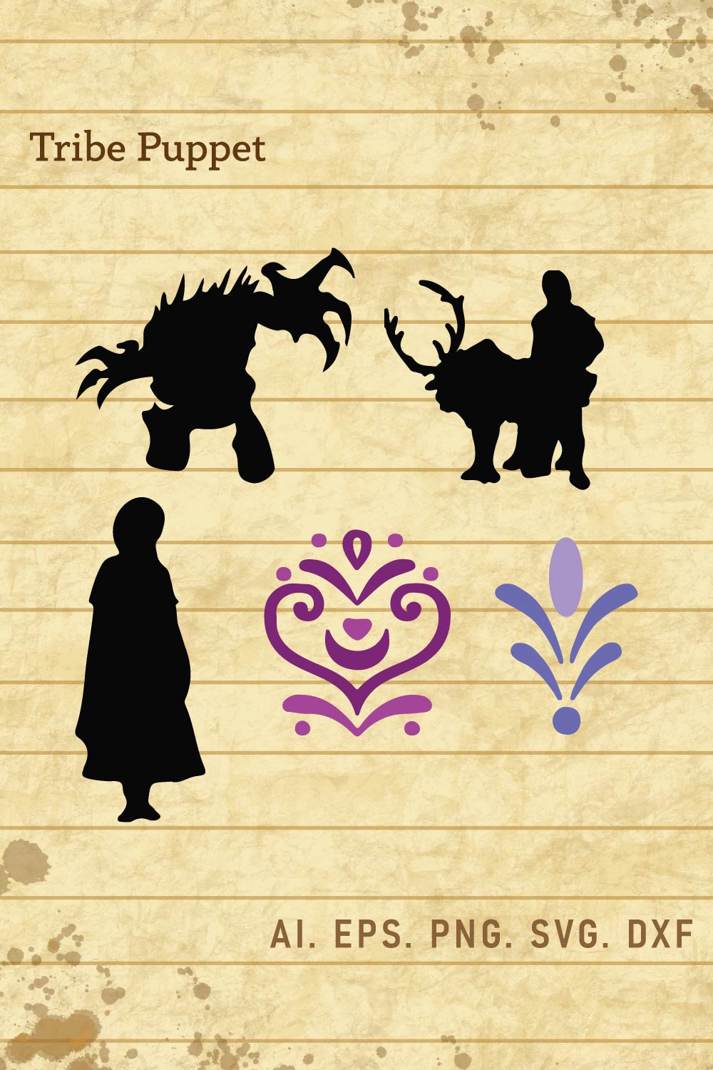 Disney Characters pinterest preview image.