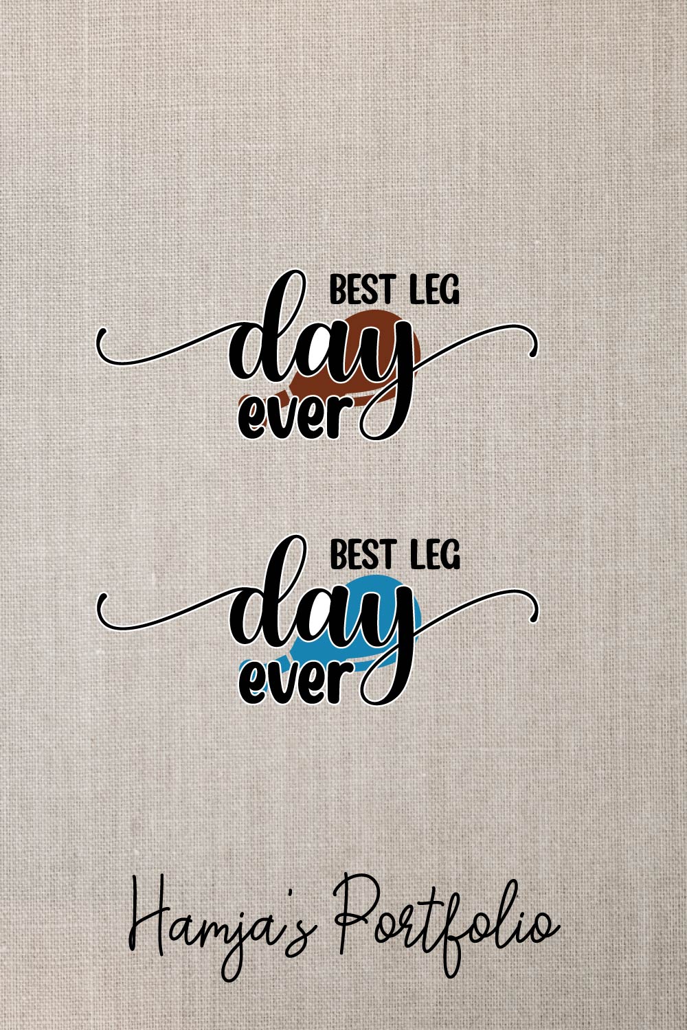 Best Leg Day Vector pinterest preview image.