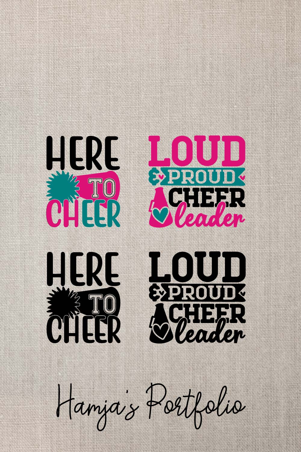 Cheer Vector pinterest preview image.