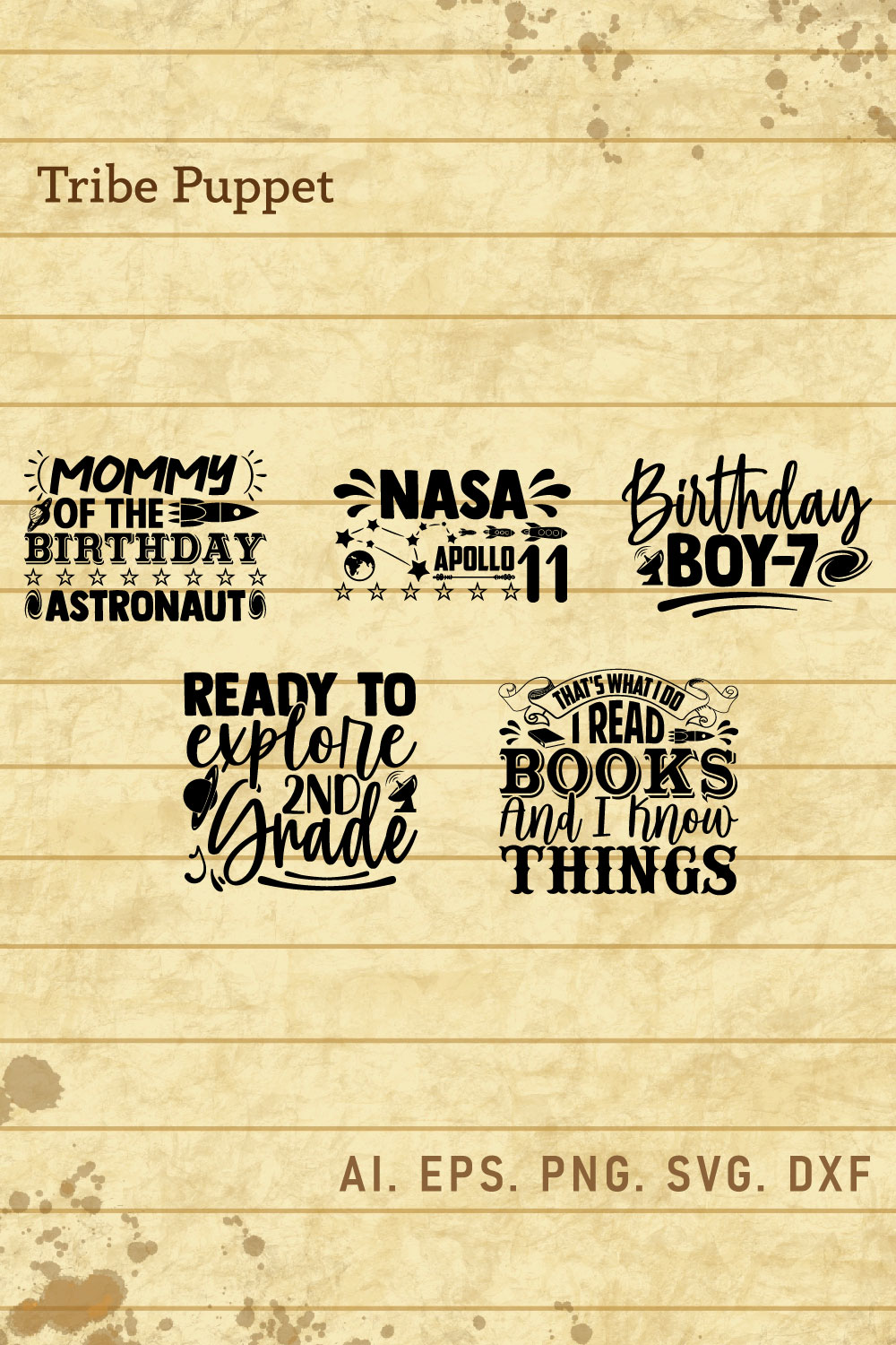 Quotes Typography pinterest preview image.