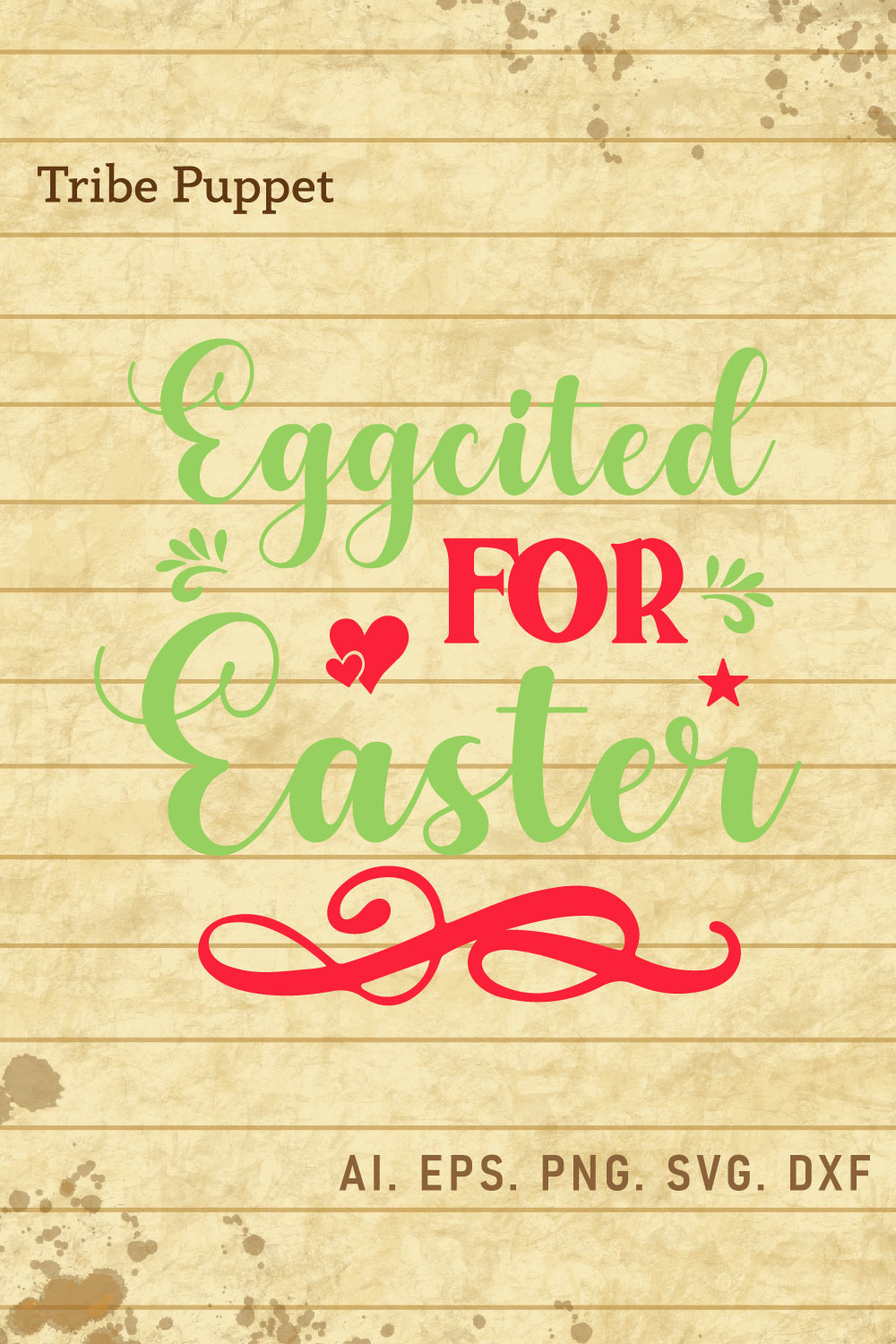 Easter day pinterest preview image.