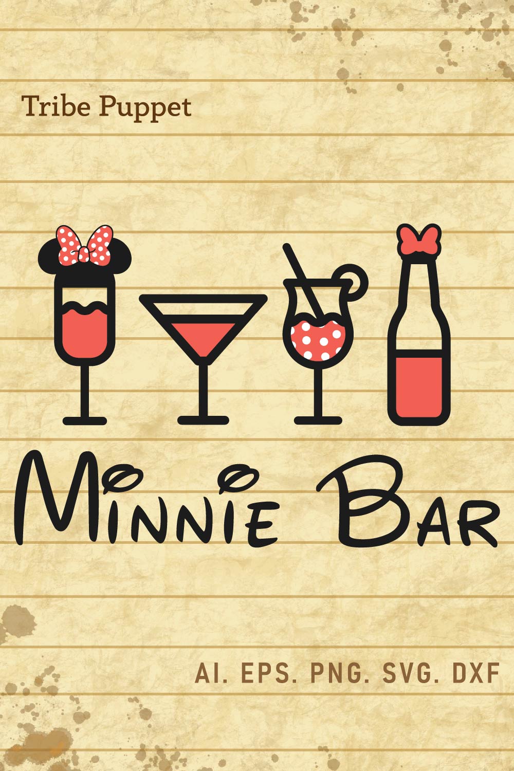 Minnie Bar pinterest preview image.