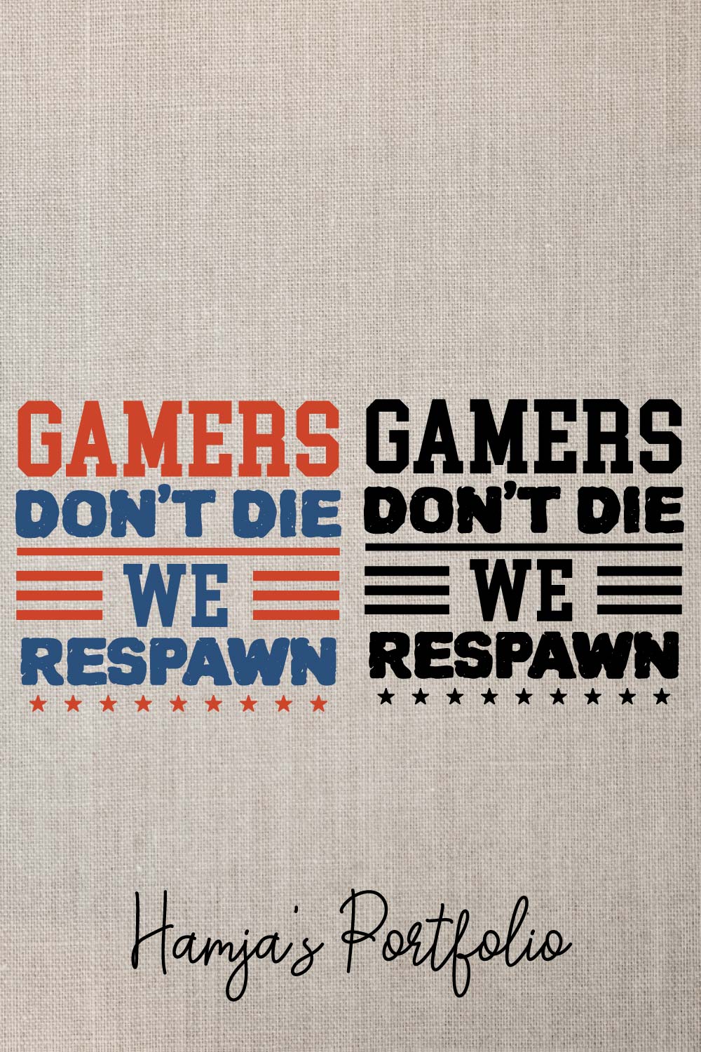 Gamers dont die pinterest preview image.