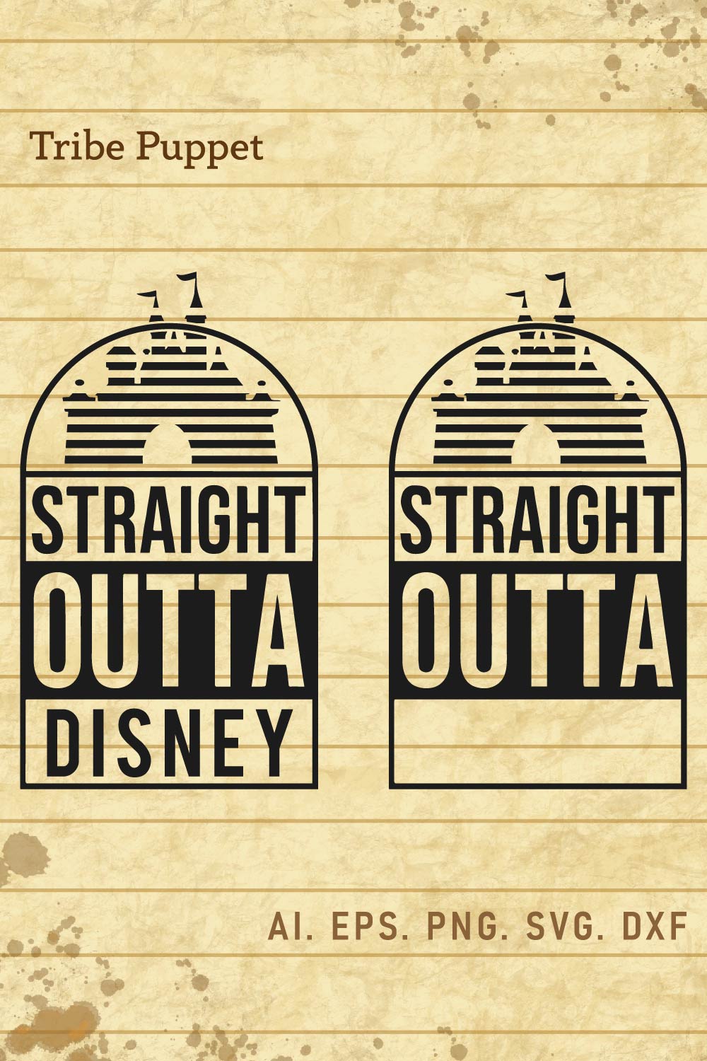 Straight outta disney pinterest preview image.