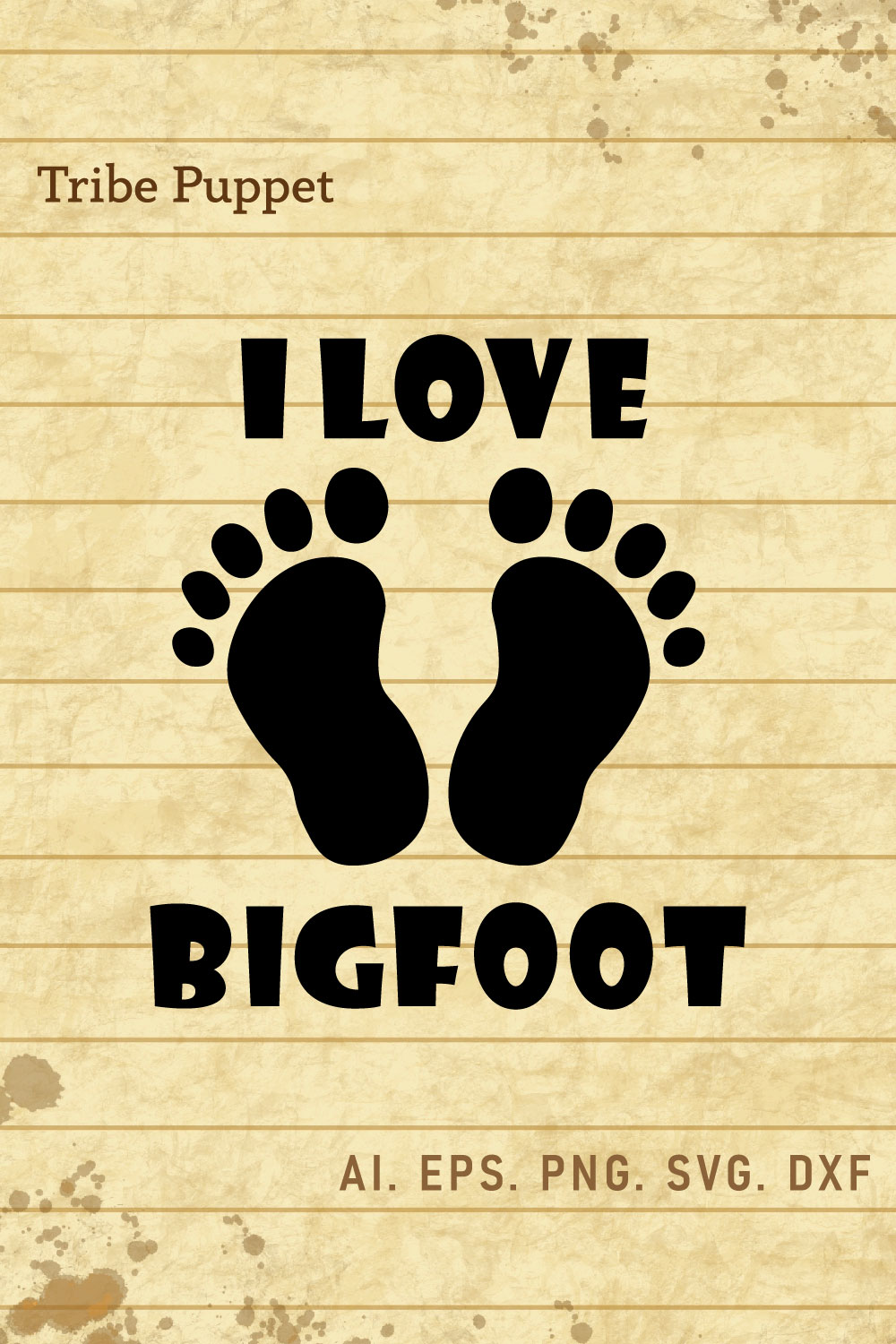 Bigfoot pinterest preview image.