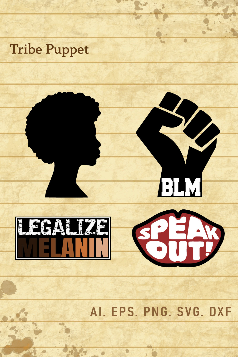 Black Lives Matter pinterest preview image.