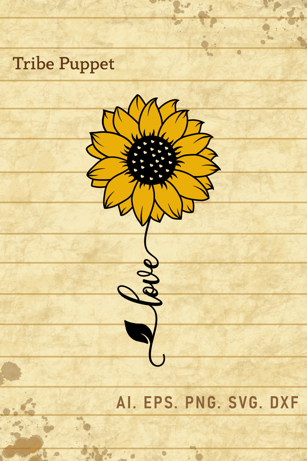 Sunflower 04 pinterest preview image.