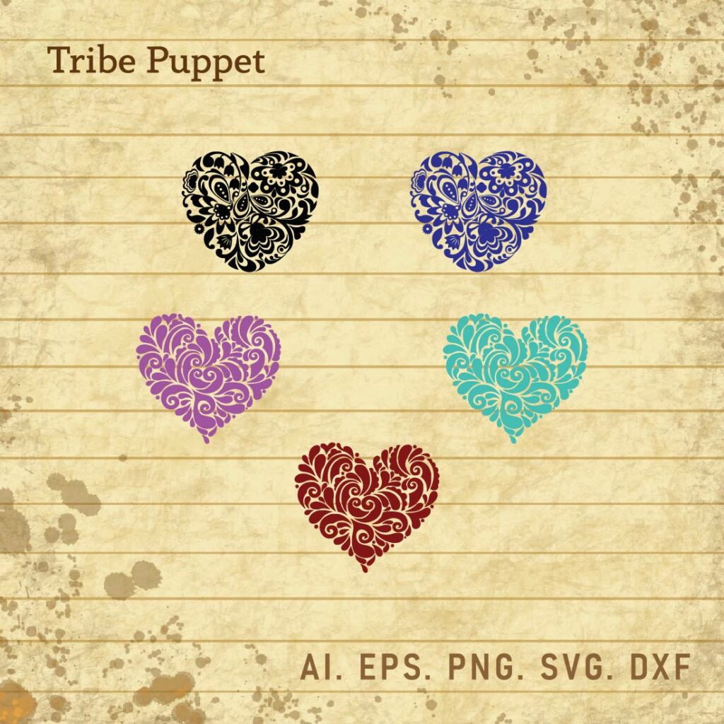Heart Design Vector - MasterBundles