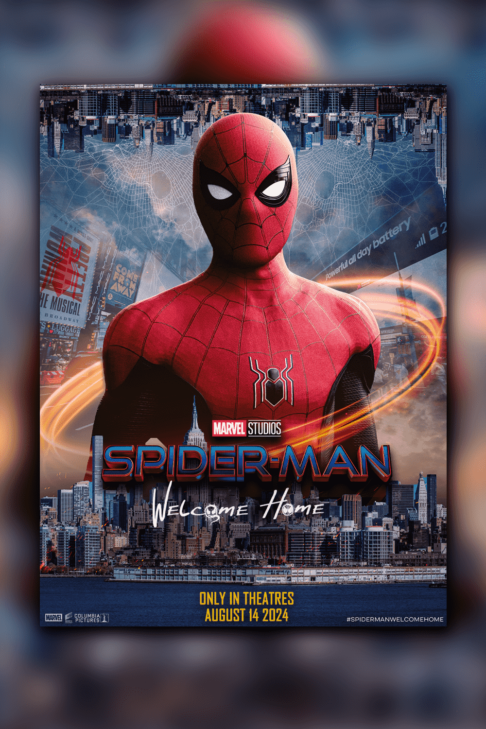 SPIDERMAN POSTER Template