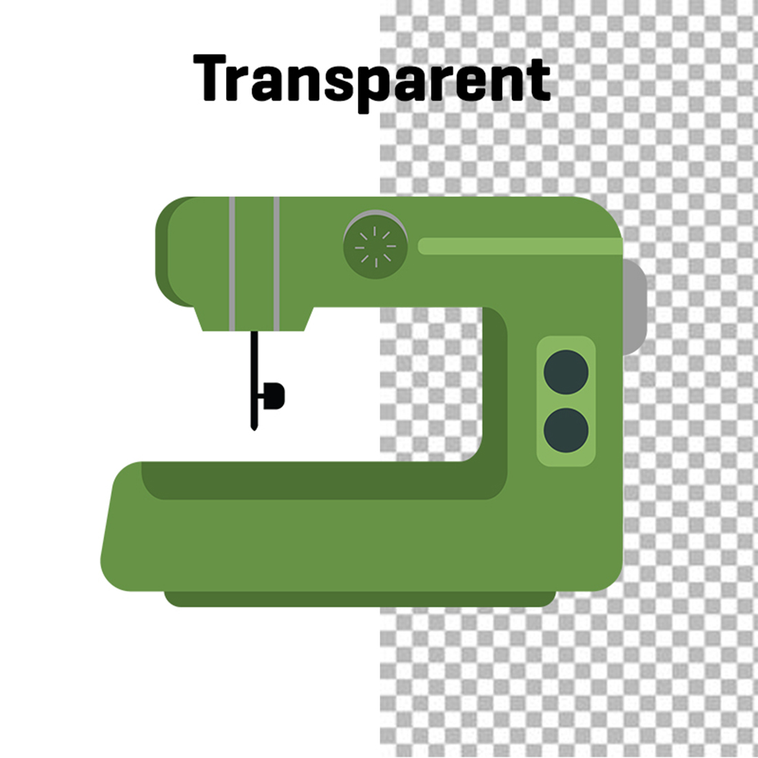 Sewing Machine Clipart preview image.