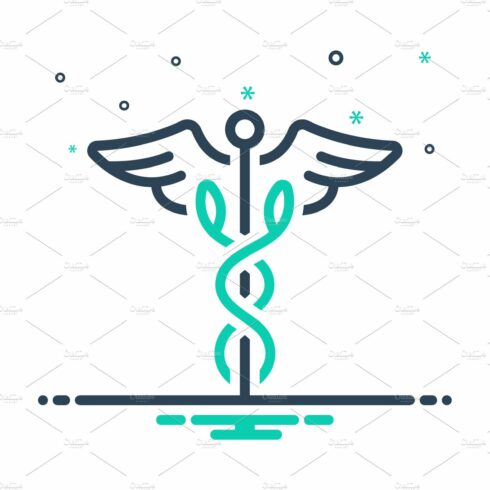 Medical clinic mix icon cover image.