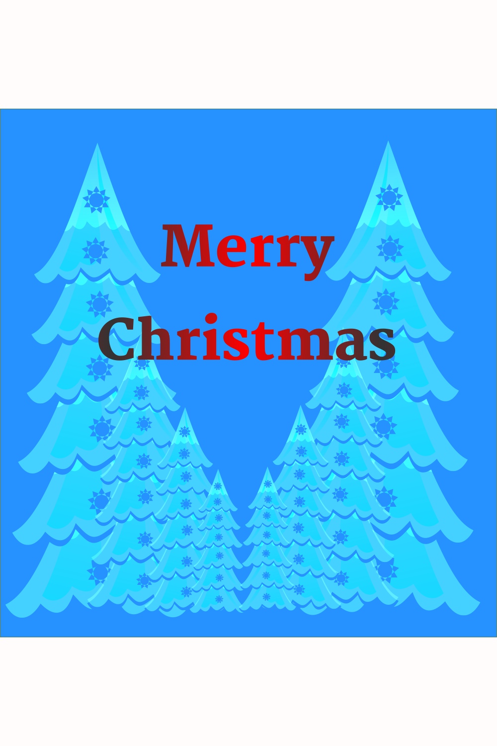 merry christmas pinterest preview image.