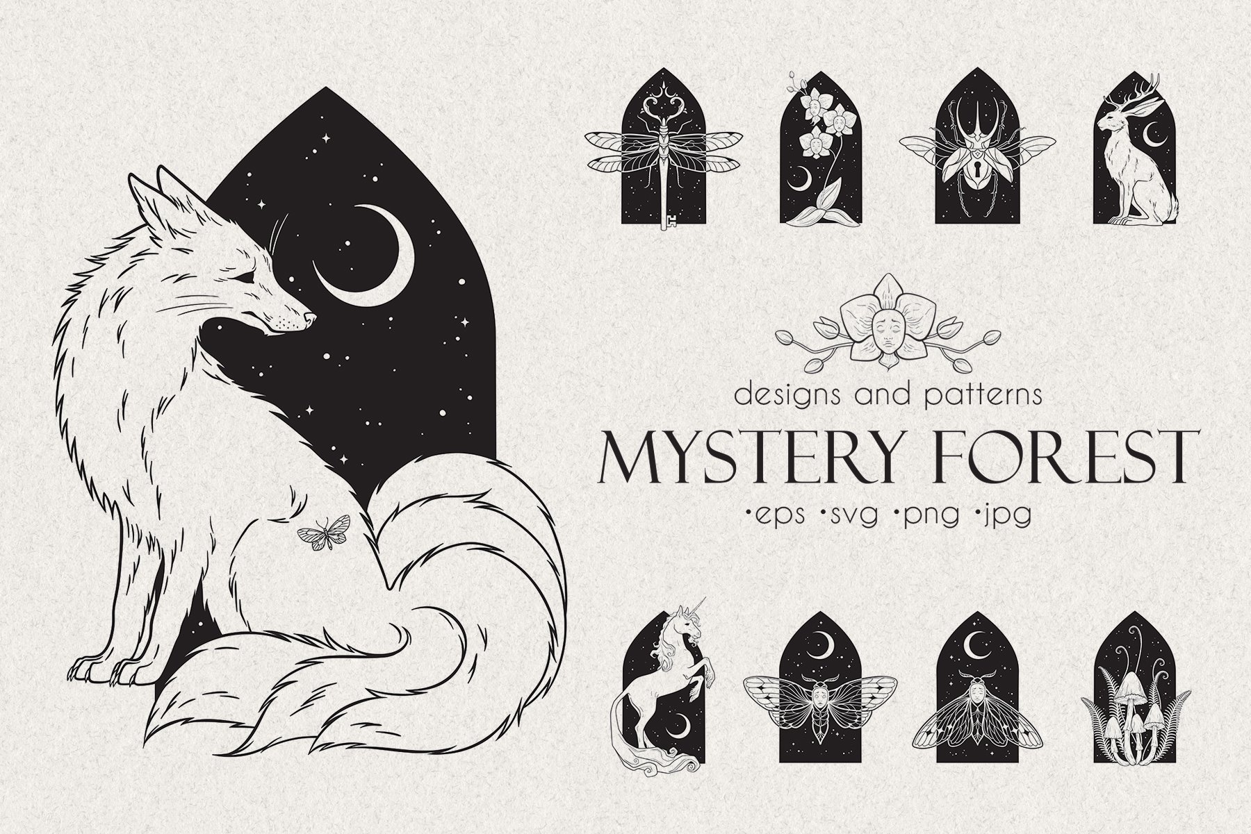 Mystery Forest Arts and Patterns cover image.