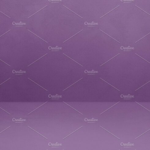 Empty dark lilac purple concrete interior background cover image.