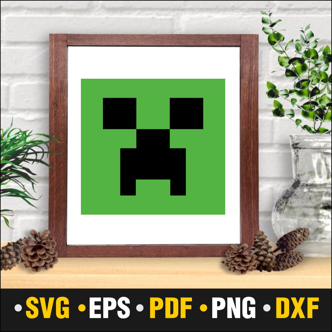 minecraft logo sticker