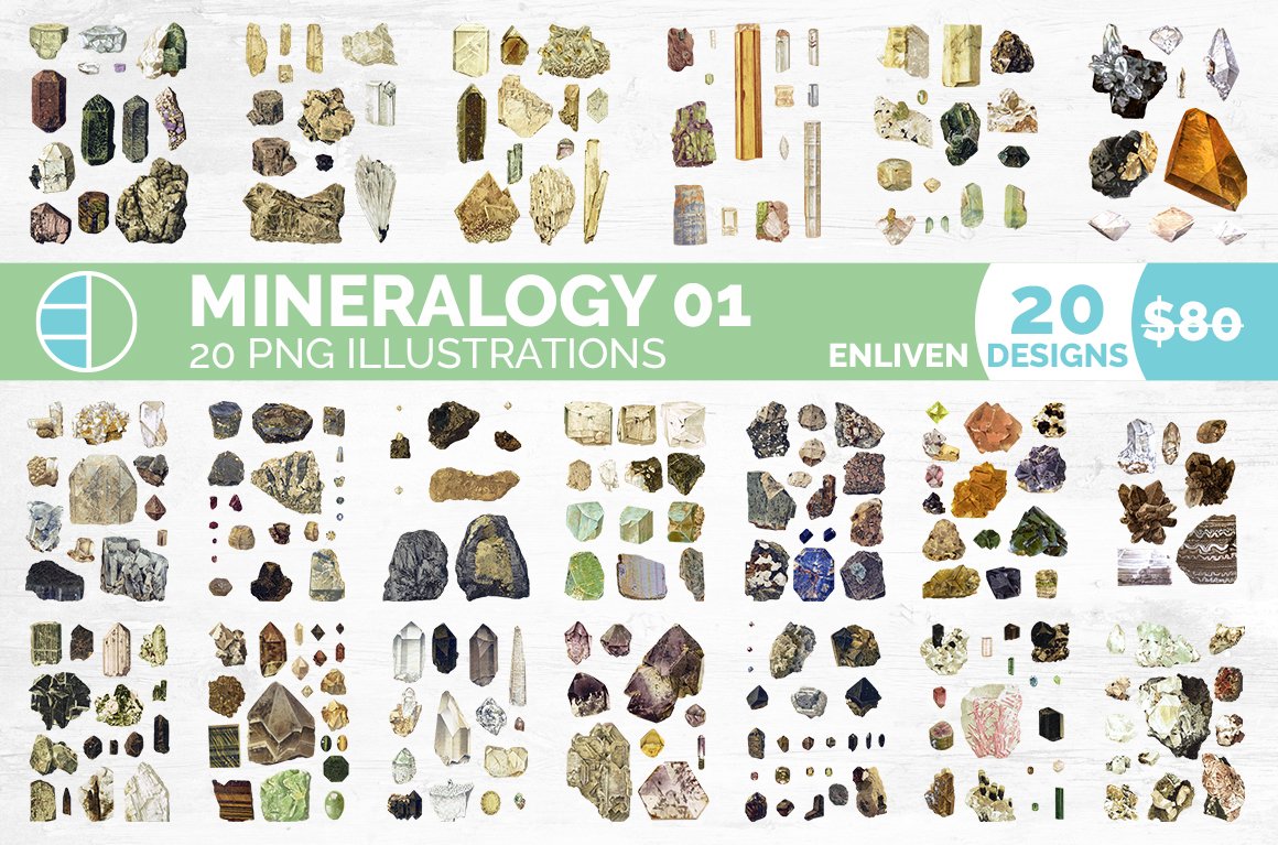 Mineralogy Gems Crystals cover image.