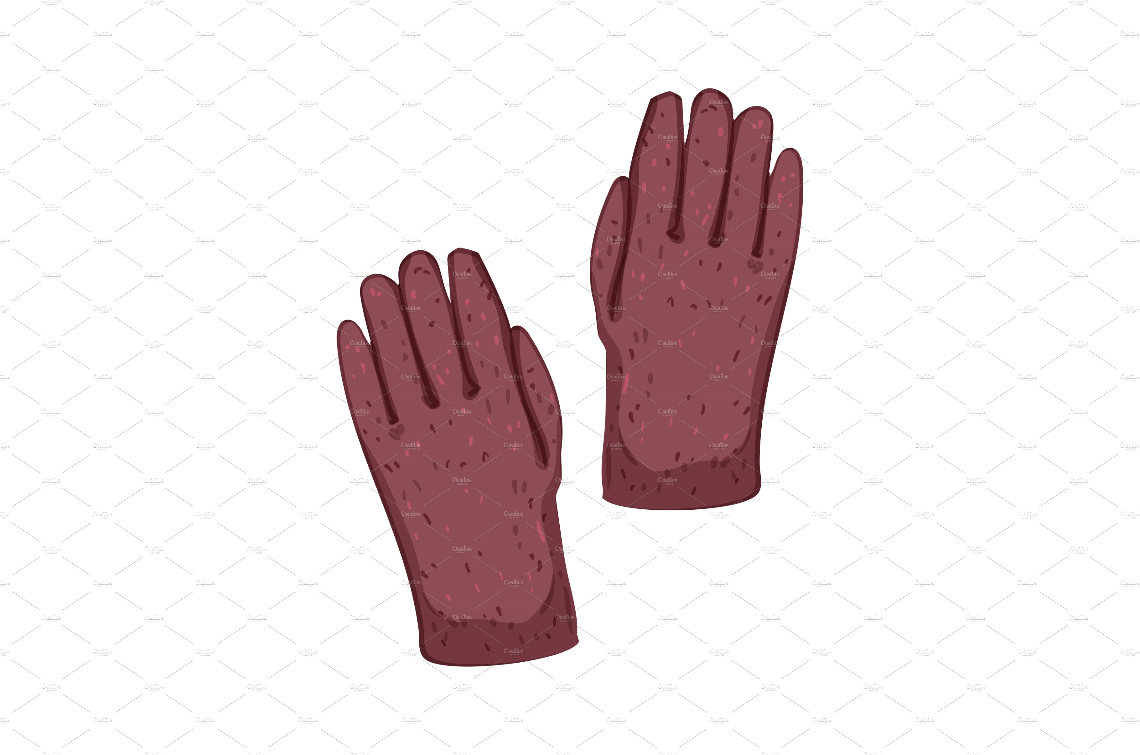 textile mittens gloves winter cover image.