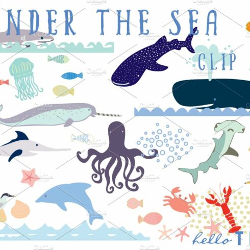 Under the Sea Clip Art cover image.