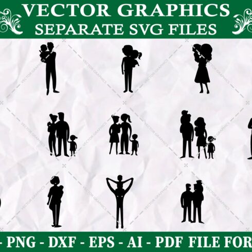 Carrying Baby SVG Bundle cover image.