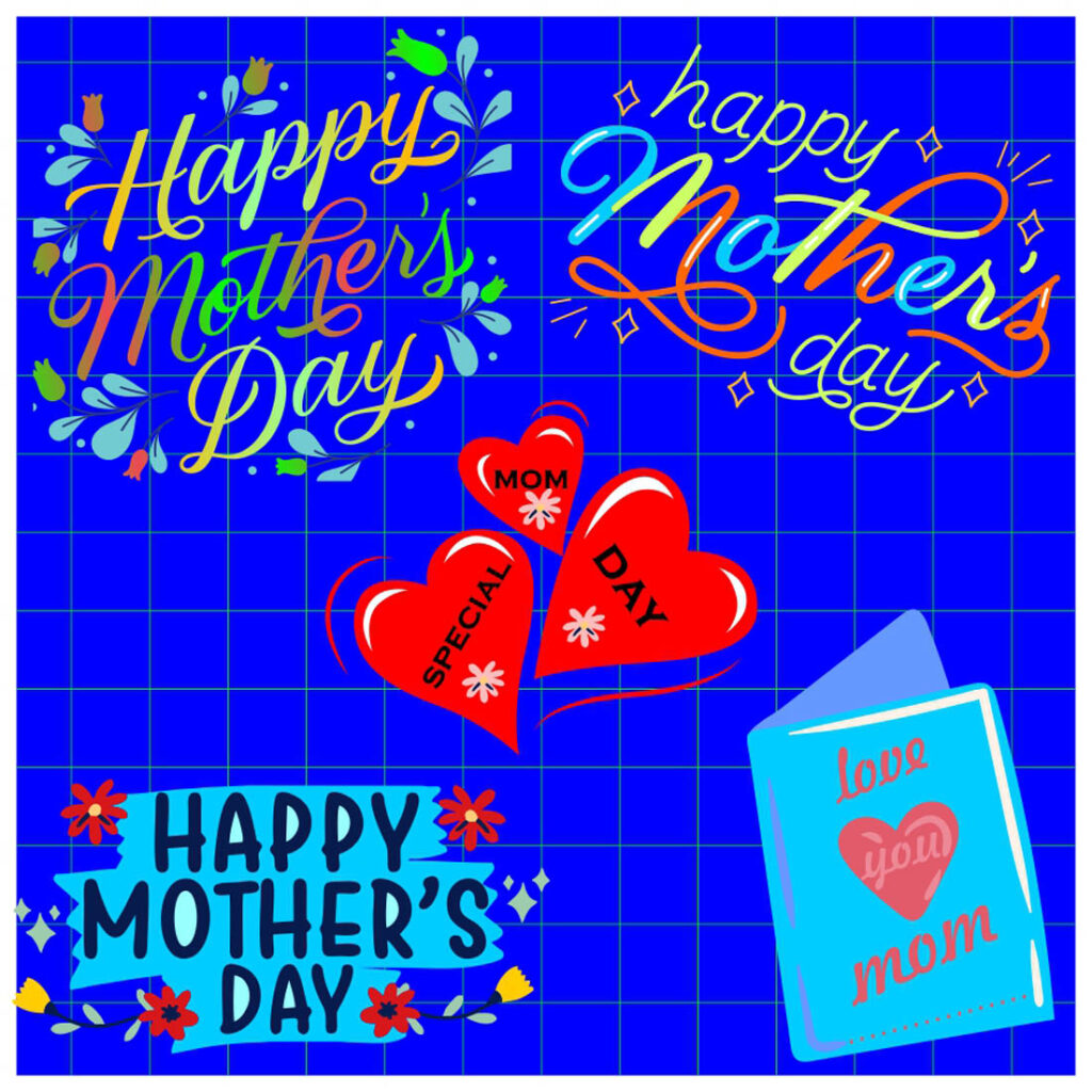 mother day special card 5 in 1 bundle MasterBundles