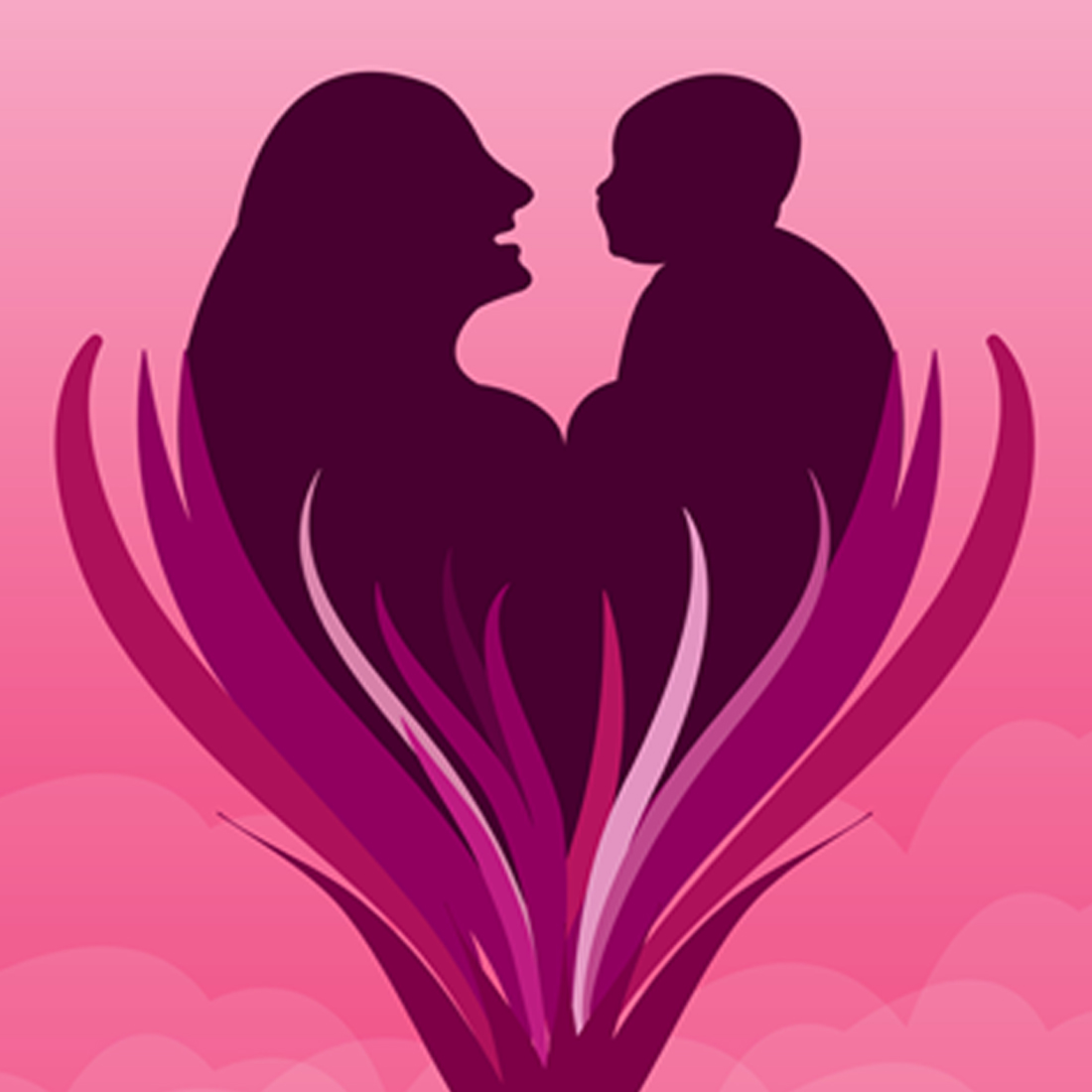 Mother's Day design preview image.