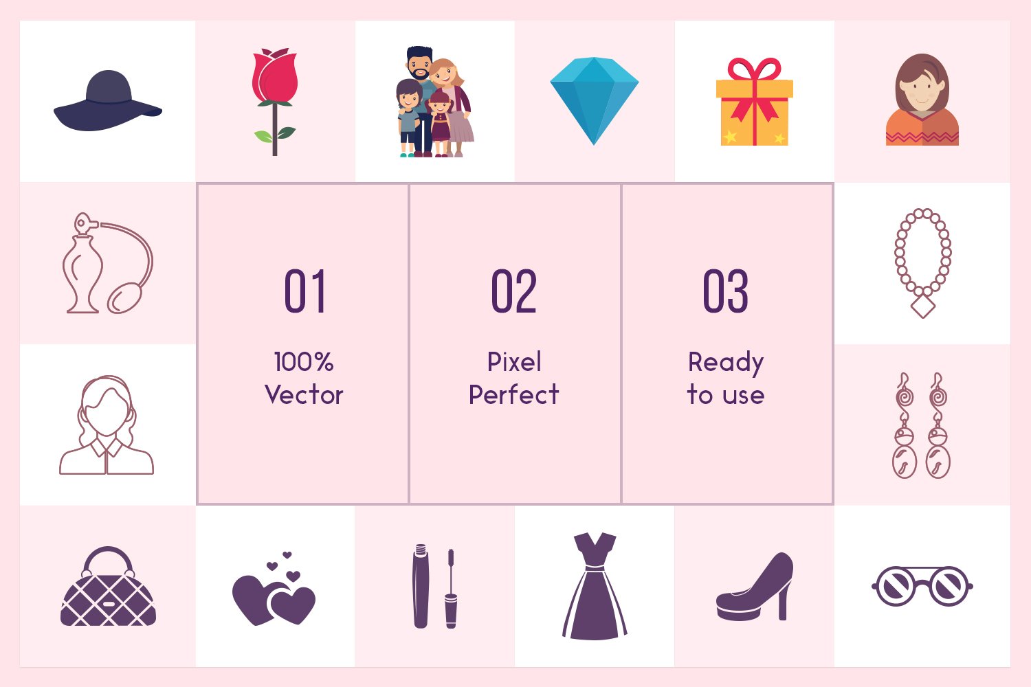 mothersday pixel perfect icons 783