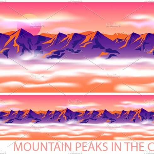 Mountain Peaks in the Clouds cover image.