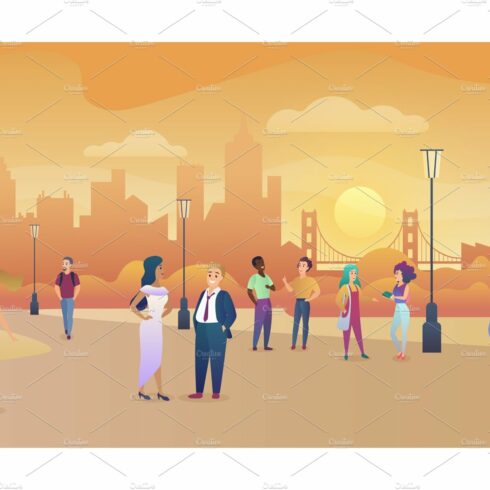 People life in the sunset city cover image.