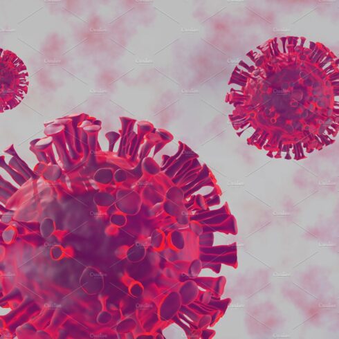 Covid-19, coronavirus virus body cover image.