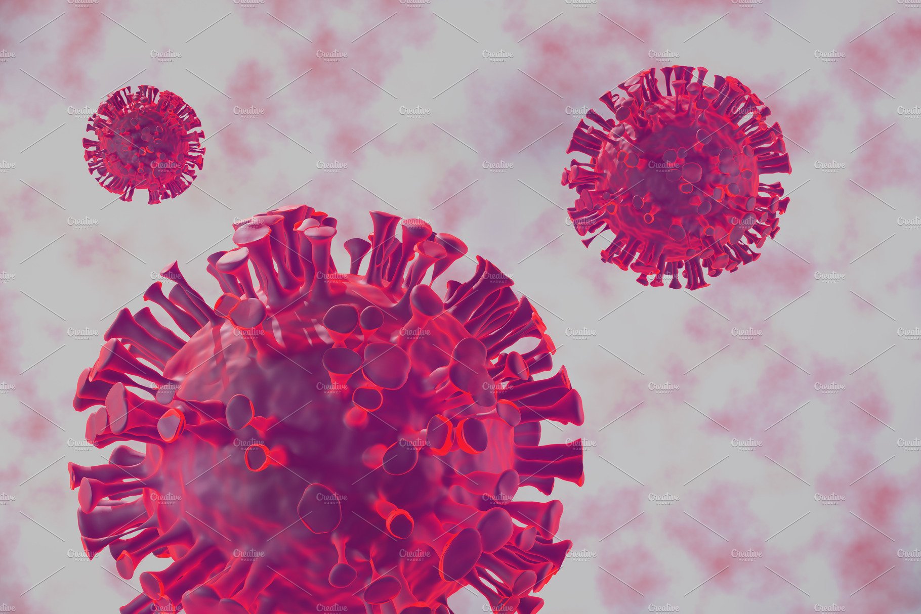 Covid-19, coronavirus virus body cover image.