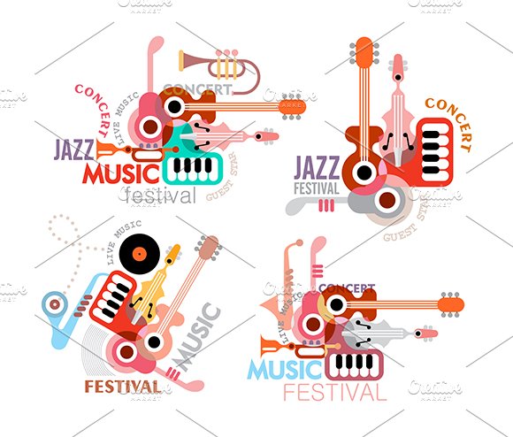 Music Festival Vector Poster cover image.