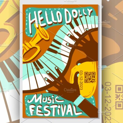 Live Music Festival Vector cover image.