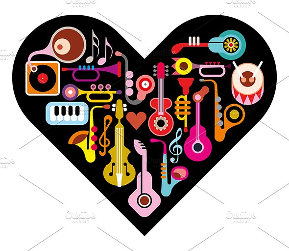 I Love Music cover image.