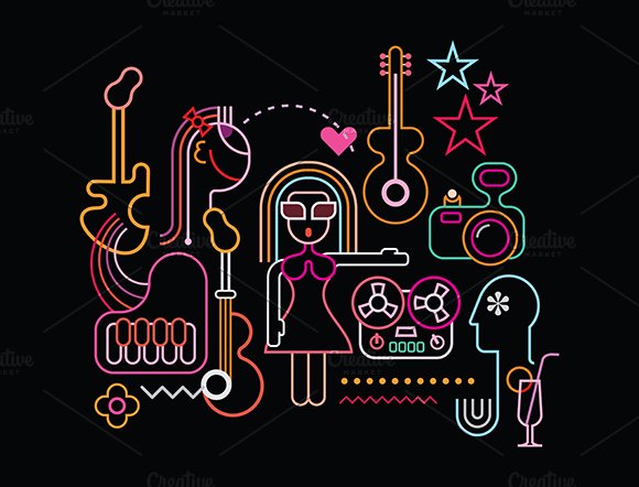 Music party cover image.