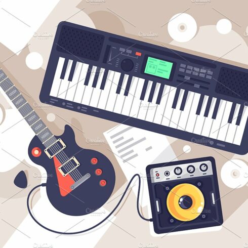 Music equipment cover image.