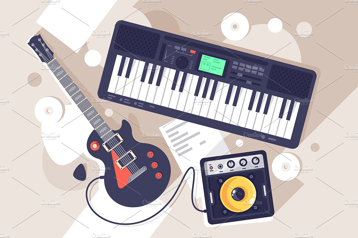 Music equipment cover image.