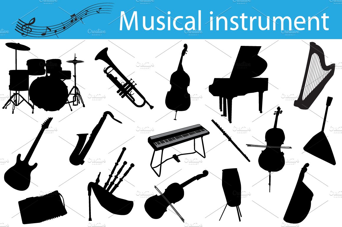 Musical instruments cover image.