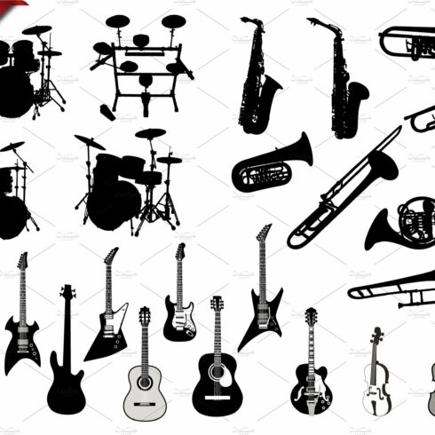 Musical Instruments Set cover image.