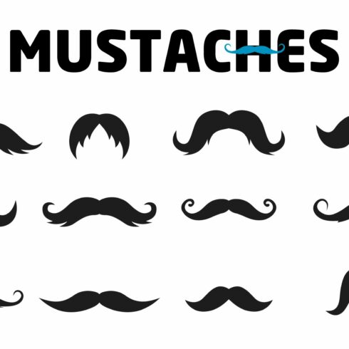12 Mustaches .ai cover image.